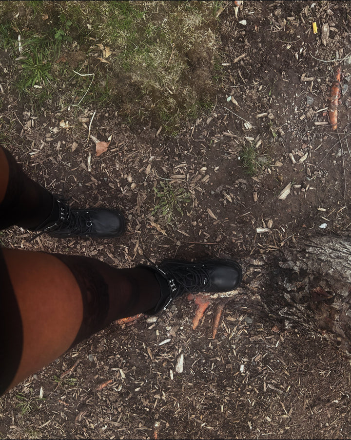 Lace Black Knee High Socks for women| MHYK