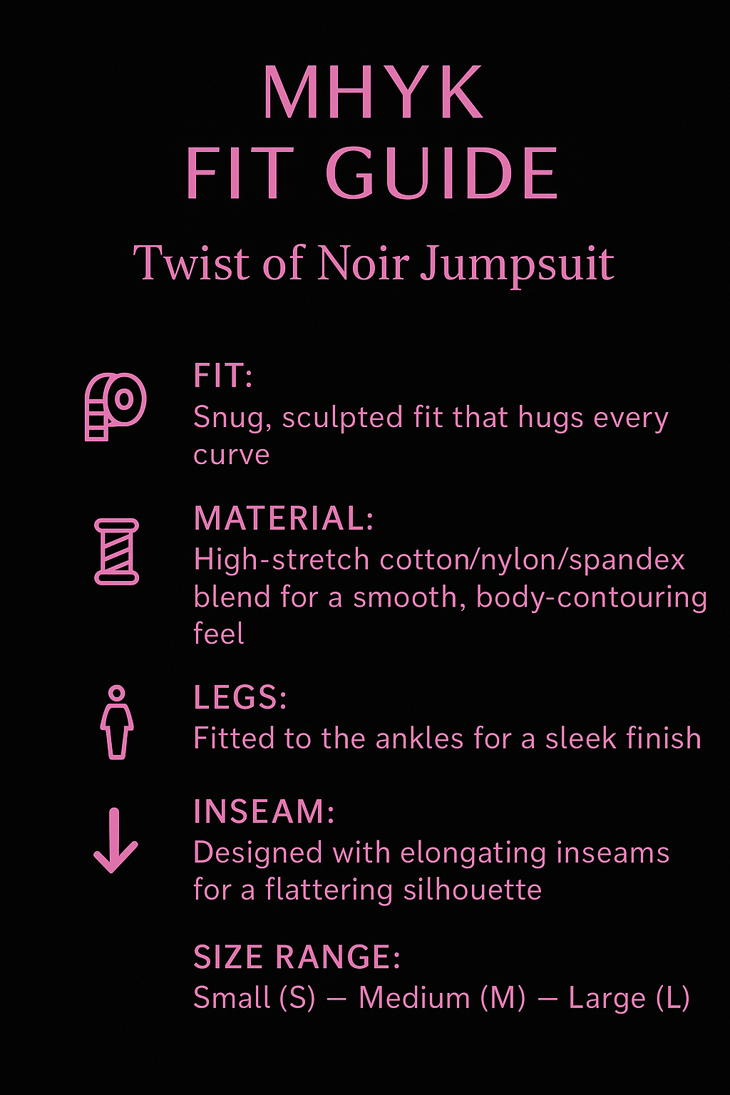 Twist of Noir| Black Jumpsuit for women| MHYK