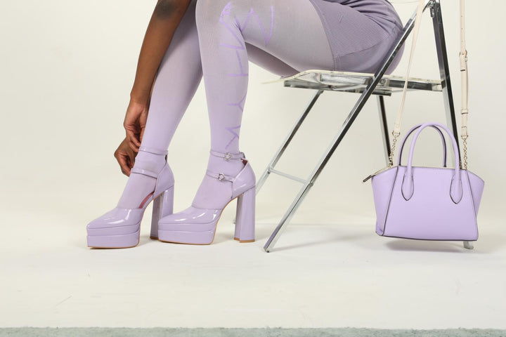 Lavender Sheer Tights for women | MHYK