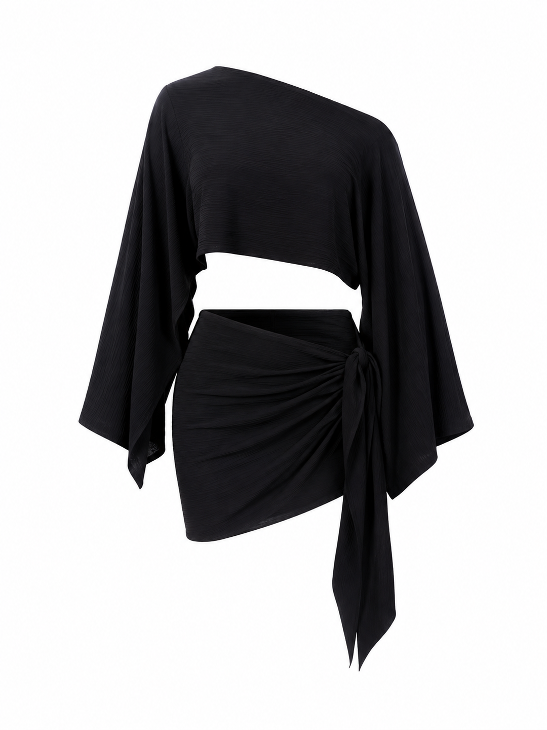 Sienna Draped Two-Piece Skirt Set