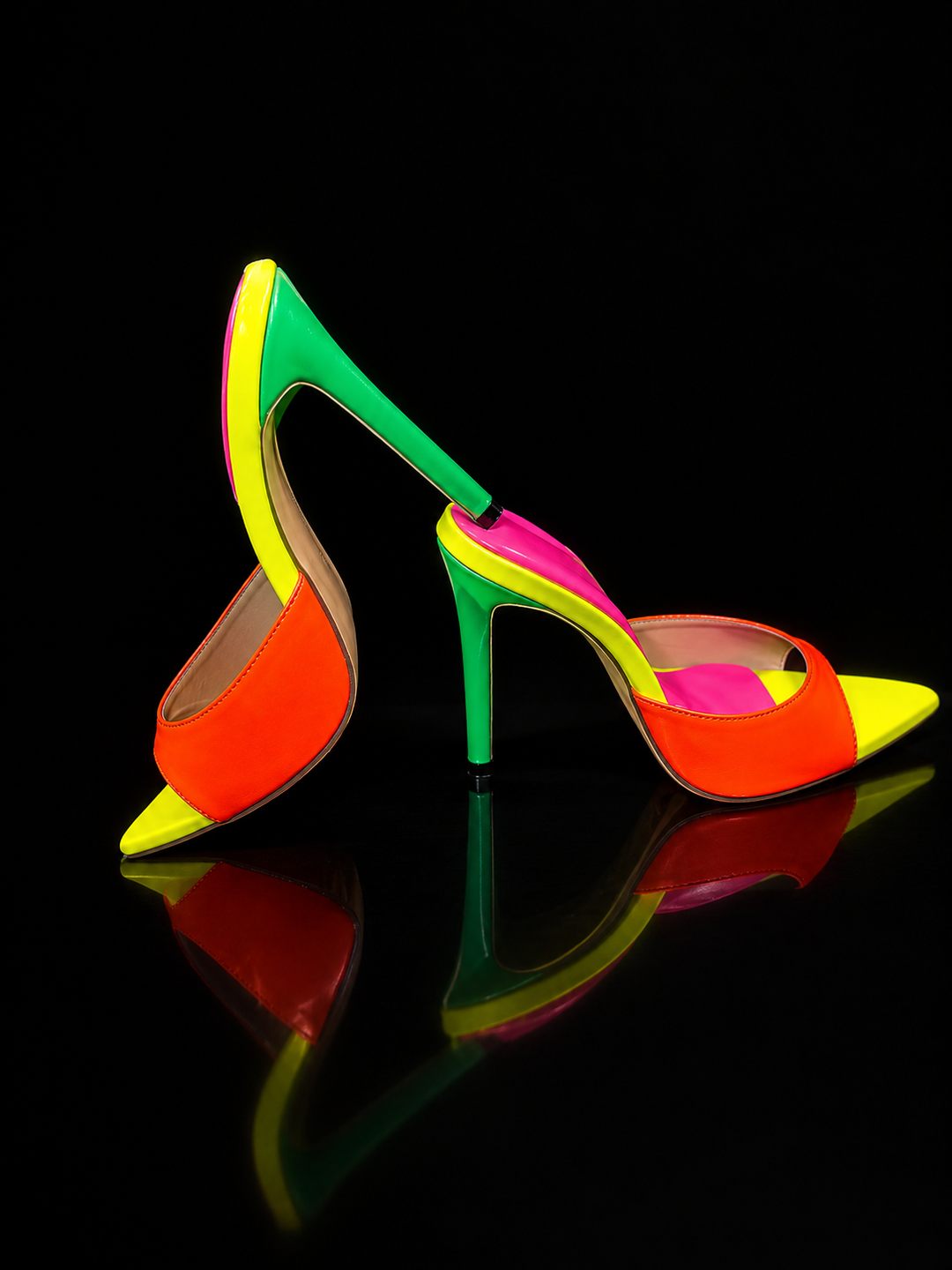 Miami Voltage Mule Heels For Women |MHYK