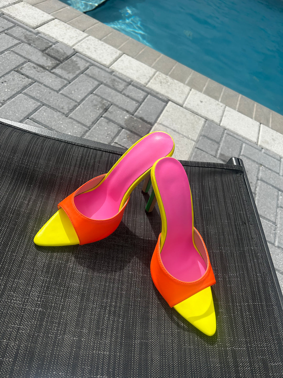 Miami Voltage Mule Heels For Women |MHYK